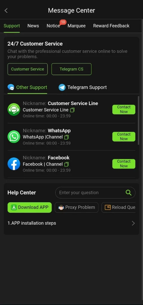 JJwin Official Customer Service